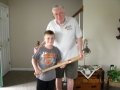 Ash baseball bat by Harris and Pop