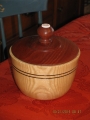 Sassafras and mahogany beads of courage bowl