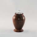 Walnut Oil Lamp