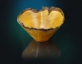 Deep Natural Edge Cherry Bowl